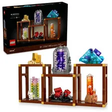 LEGO Ideas Mineral Collection - Toy Building Set