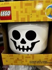 LEGO Storage Head Large Skeleton Skull Container Halloween #4032 New