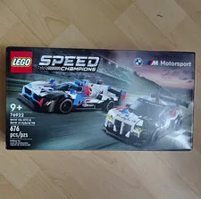 LEGO Speed Champions 76922 BMW M4 GT3 & M Hybrid V8 Race Cars 676pcs 9+
