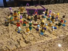 LEGO Minifigures Mixed Lot Asst'd Characters Over 40 pieces plus LEGO sunglasses
