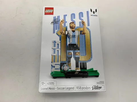LEGO Editions Lionel Messi Soccer Legend 43015 Building Set 958 Pieces - NEW