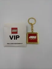 RETRO LEGO 1964 Logo Spinning Keychain VIP Item 5007091