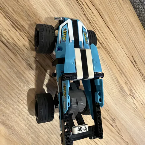 Lego Technic Stunt Truck #9 AcceleRate, 42059 winds up & moves