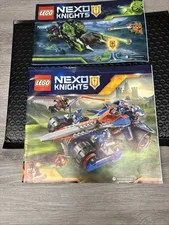 lego Castle Kingdoms Nexo Knights manual Instruction Book Lot