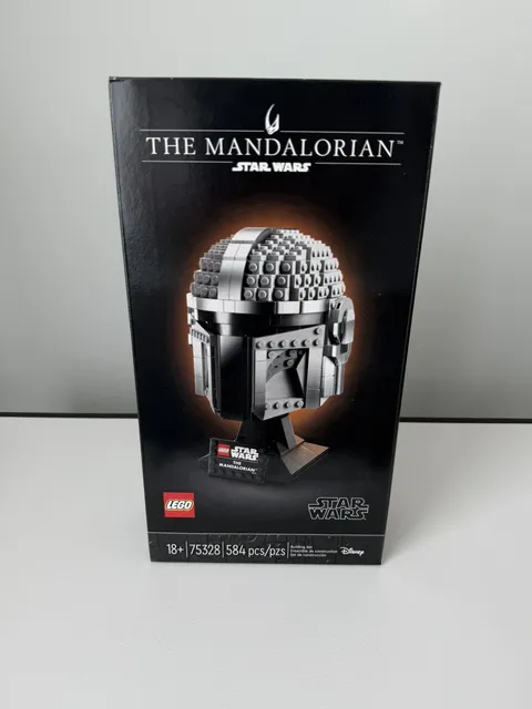 LEGO Star Wars: The Mandalorian Helmet 75328  New Sealed Factory Box