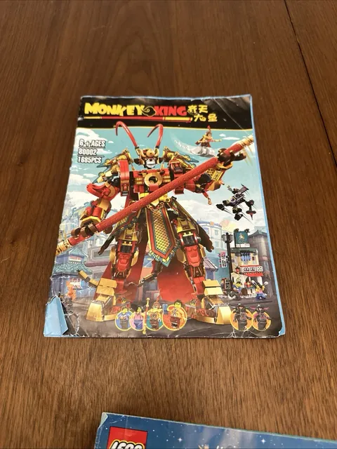 LEGO Book 80012 Monkie Kid: Monkey King Warrior manual