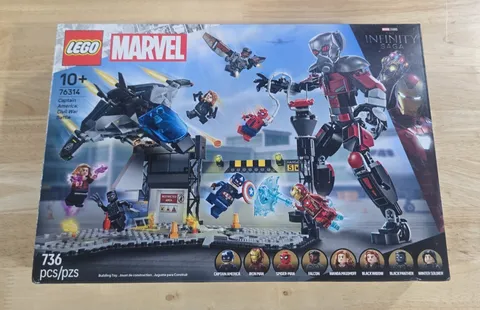 LEGO Marvel Captain America Civil War Action Battle 76314 New Sealed NISB