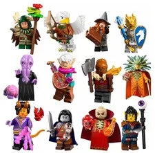 New Sealed Lego 71047 Dungeons & Dragons Minifigures COMPLETE Set of 12 Figures