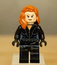 2012 LEGO Minifigure SH035 Black Widow #6869 Quinjet Aerial Battle Set