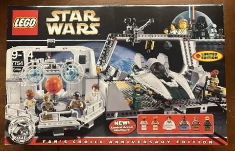 LEGO 7754 Star Wars Return of the Jedi Home One Mon Calamari Star Cruiser