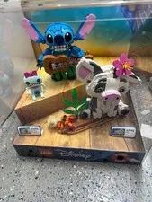 LEGO Disney Stitch, Pua From Moana Display Sold As Pictured 43296 43292