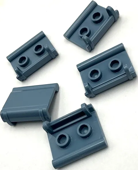 Lego 5 New Sand Blue Minifigure Utensil Book Bindings with 2 Studs Parts