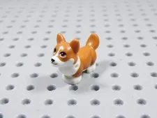 LEGO Friends Corgi Dog Animal Minifig BG