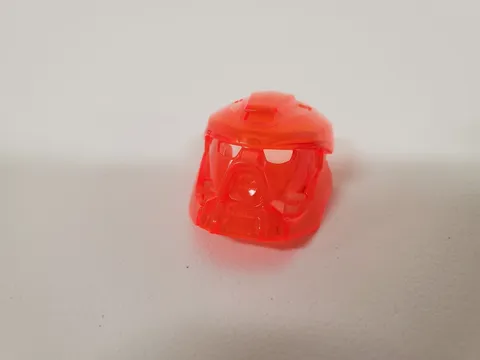 Lego Bionicle Kanohi Mask of Fire Part 19052 Trans Neon Orange Hero Pack 5002941