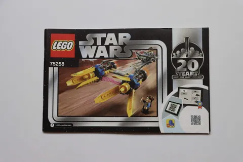 LEGO® Star Wars™ 75258 Anakin's Podracer™ – 20th Anniversary Edition Instruction