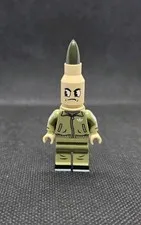 Citizen Brick Tracksuit Bullet Head Misprint Minifigure Brickworld 