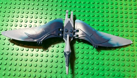 LEGO JURASSIC WORLD PTERANODON DINOSAUR 76943 no jaw! Damaged!