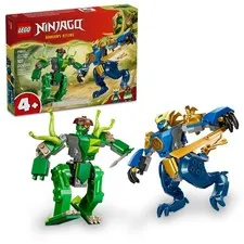 LEGO NINJAGO Jay's Dragon Mech Fight Building Toy - Pretend Play Multicolor