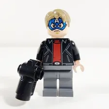 Lego Masked Robber Minifigure Blue Mask Spider-Man Homecoming 76082 sh0422