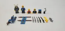 Vintage Lego Ninja Minifigures Lot Shogun Samurai Parts Pieces 1990s Castle 