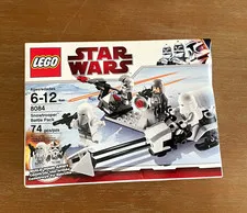 LEGO Star Wars Battle Pack Snowtrooper Battle Pack 8084 74pcs Box Ages 6-12