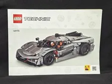 LEGO Technic™ Koenigsegg Jesko Absolut Hypercar(42173) | Instruction Manual ONLY