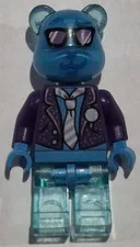 LEGO® Blue-Beary Guitarist Vidiyo Minifigure - Candy Castle 43111 *No Guitar*