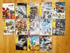 Lot 12 LEGO Catalogs 2014-2019 plus LEGOLAND California Catalog