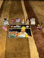 LEGO Dimensions: Homer, Marty McFly and Venkman Minifigures. No Toy Tags
