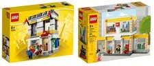 Lego 40305 (2018) & 40574 (2022) Promotional Lego Brand Stores 2 pack - Brand Ne