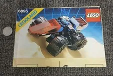LEGOLAND 6895 Spy-Trak I Space Police Manual Only Instructions