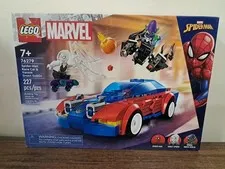LEGO Marvel Spider-Man Race Car & Venom Green Goblin (76279) RETIRED New Sealed 
