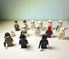 LEGO Star Wars Minifigure Lot of 13 Mixed Figures as is