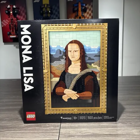 New & Sealed Lego Art Mona Lisa Wall Art Retired & Collectible Set 31213