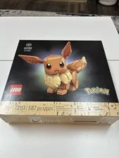 LEGO Pokemon Eevee 72151 Sealed Building Set 587 Pieces Adult Collectible NIB