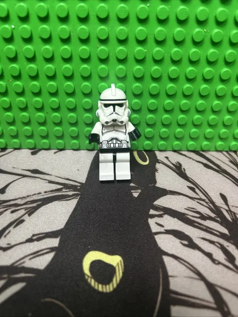 LEGO Star Wars Clone Trooper Phase 2 Minifigure DOTTED MOUTH sw0272 