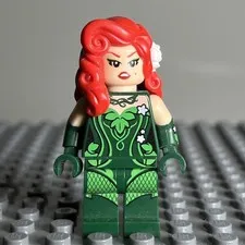 Lego Poison Ivy Minifigure sh0327 70908 DC Super Heroes CMF Lot Rare Retired 1L