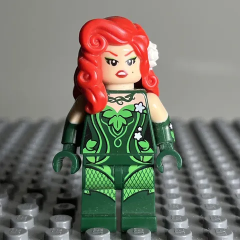 Lego Poison Ivy Minifigure sh0327 70908 DC Super Heroes CMF Lot Rare Retired 1L
