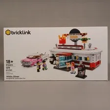 New LEGO BrickLink Designer Program 1950s Diner (910011) - Sealed