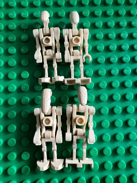 LEGO Star Wars B1 Battle Droid Minifigures (Lot of 4)