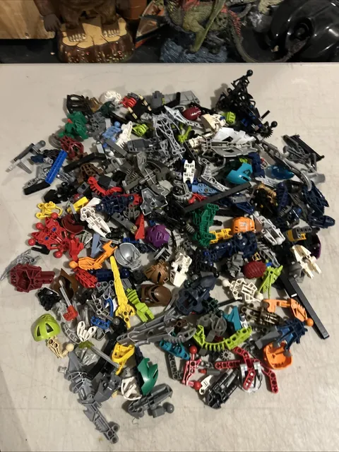 LEGO Bionicle & Bulk Lot Random Parts Pieces Masks Non Lego More #25