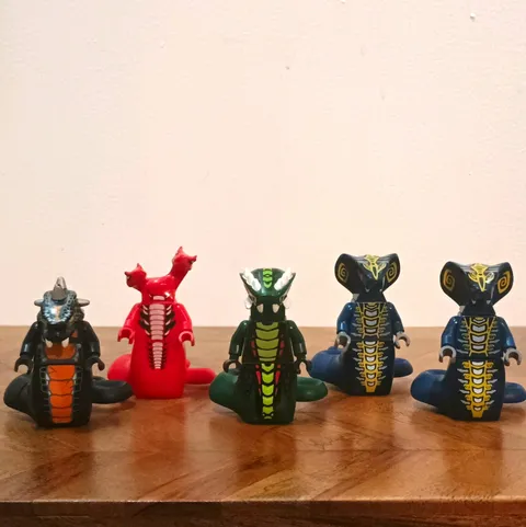 LEGO Ninjago Serpentine Generals Lot