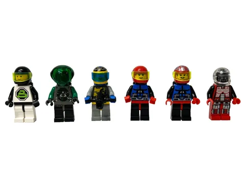 Vintage LEGO Space Minifigure Lot Blacktron Spyrius Exploriens Town Racers 90s