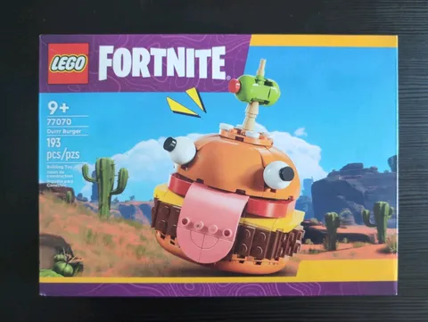 LEGO Fortnite 77070 Durrr Burger Instruction Manual Booklet Illustrated English