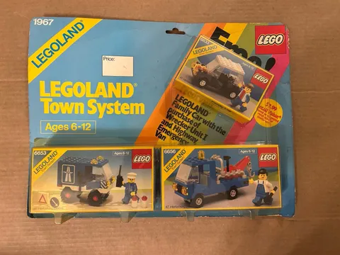 LEGO LEGOLAND Town System Town Value Pack (1967) Brand New In Factory Sealed Box