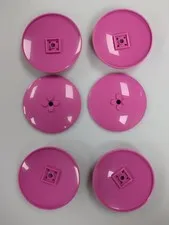 Lego x6 New Dark Pink Dish 8 x 8 Inverted (Radar) - Solid Studs # 3961