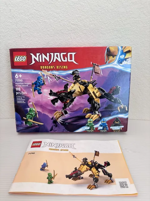 BOX & MANUAL ONLY Lego 71790 Ninjago Dragon Rising IMPERIAL DRAGON HUNTER HOUND