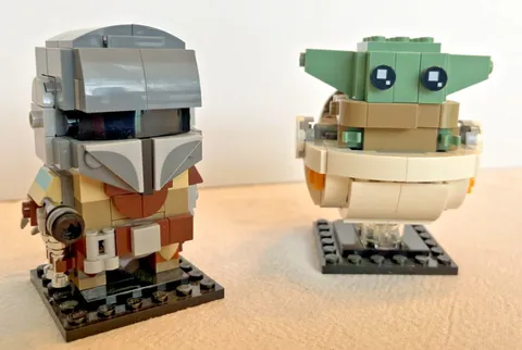 LEGO Star Wars BrickHeadz 75317 -The Mandalorian & the Child