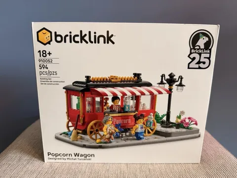 LEGO BrickLink Popcorn Wagon 910052 - Brand New, Sealed in Box