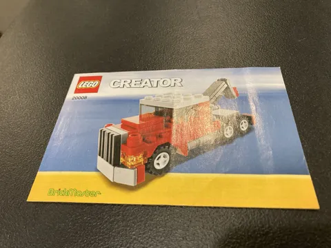 Lego Brickmaster Creator 20008 Brick Master Manual Only Lot 01